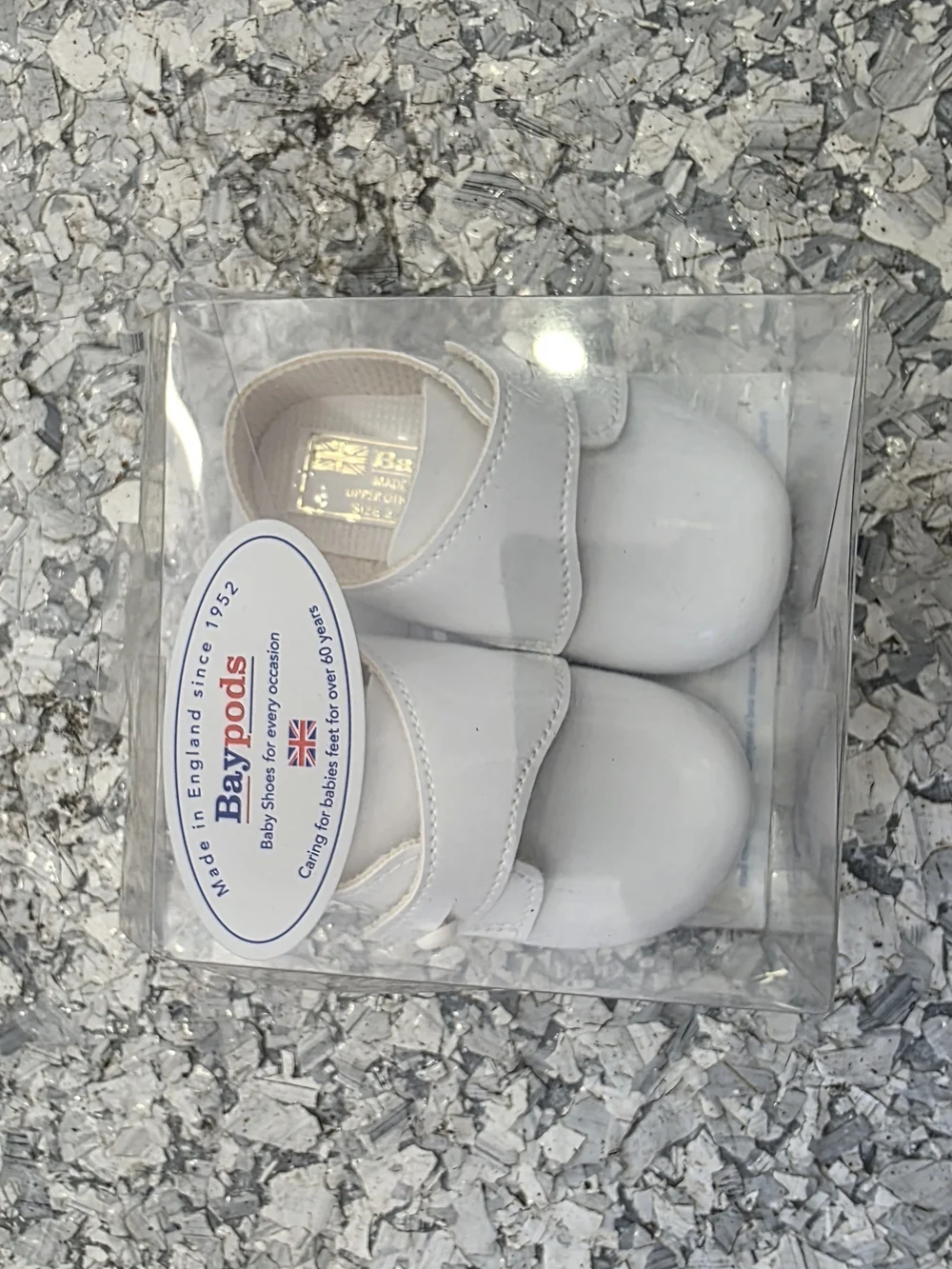 White Patent Baby Mary Jane Shoes